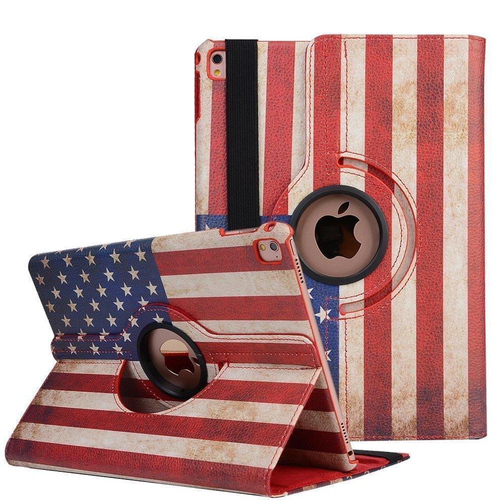360 Rotating Stand Premium Leather Ultra Folio Case Smart Cover For Apple iPad
