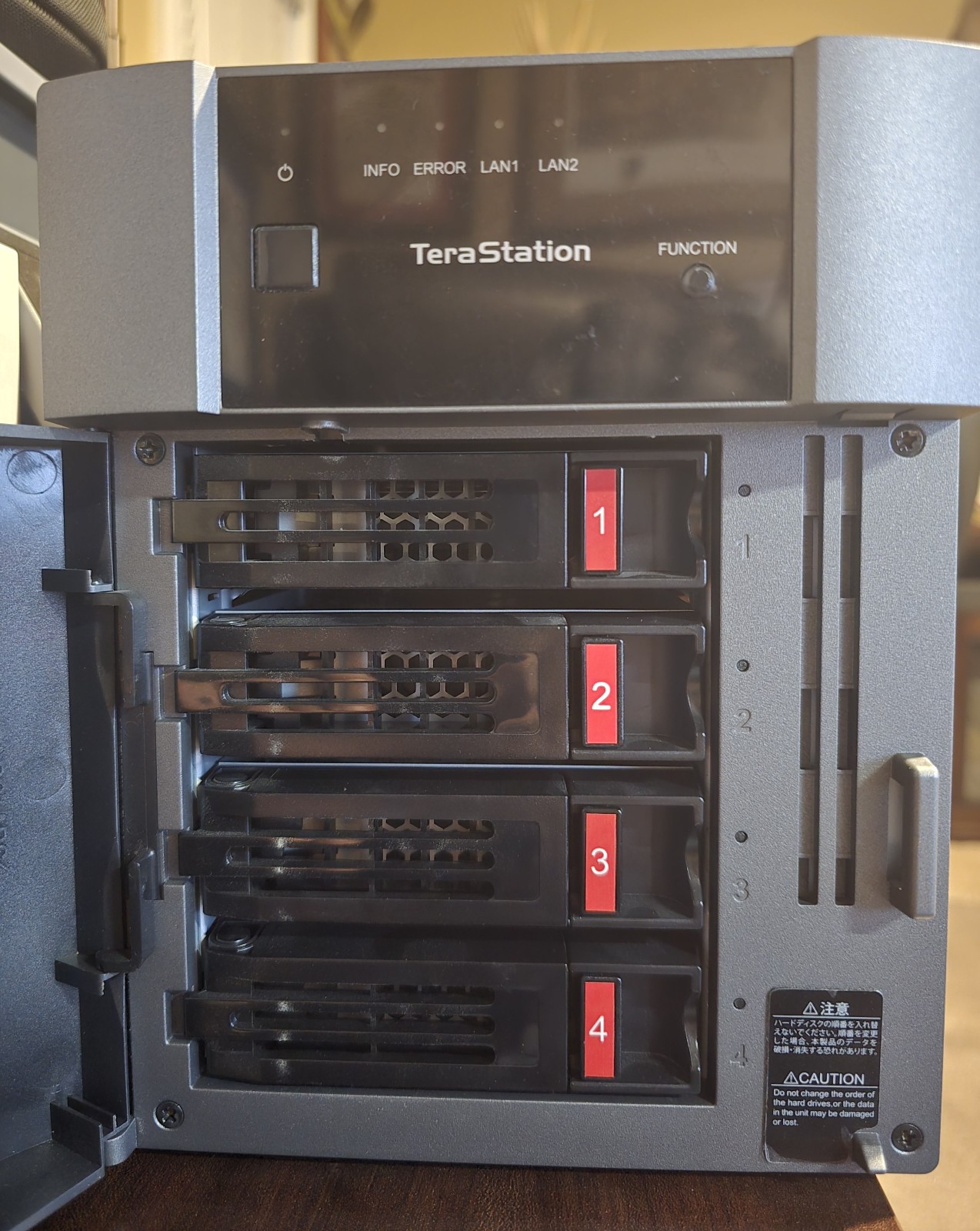 BUFFALO TeraStation Essentials 2025 4-Bay TS3420D1604S-US (NAS) – 16TB