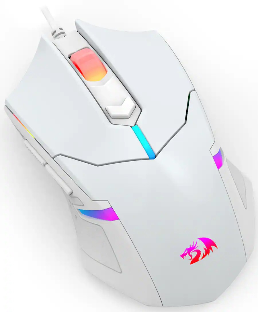 REDRAGON S101W-1 Wired RGB Backlit Gaming Keyboard+Mouse Combo,Multimedia Keys