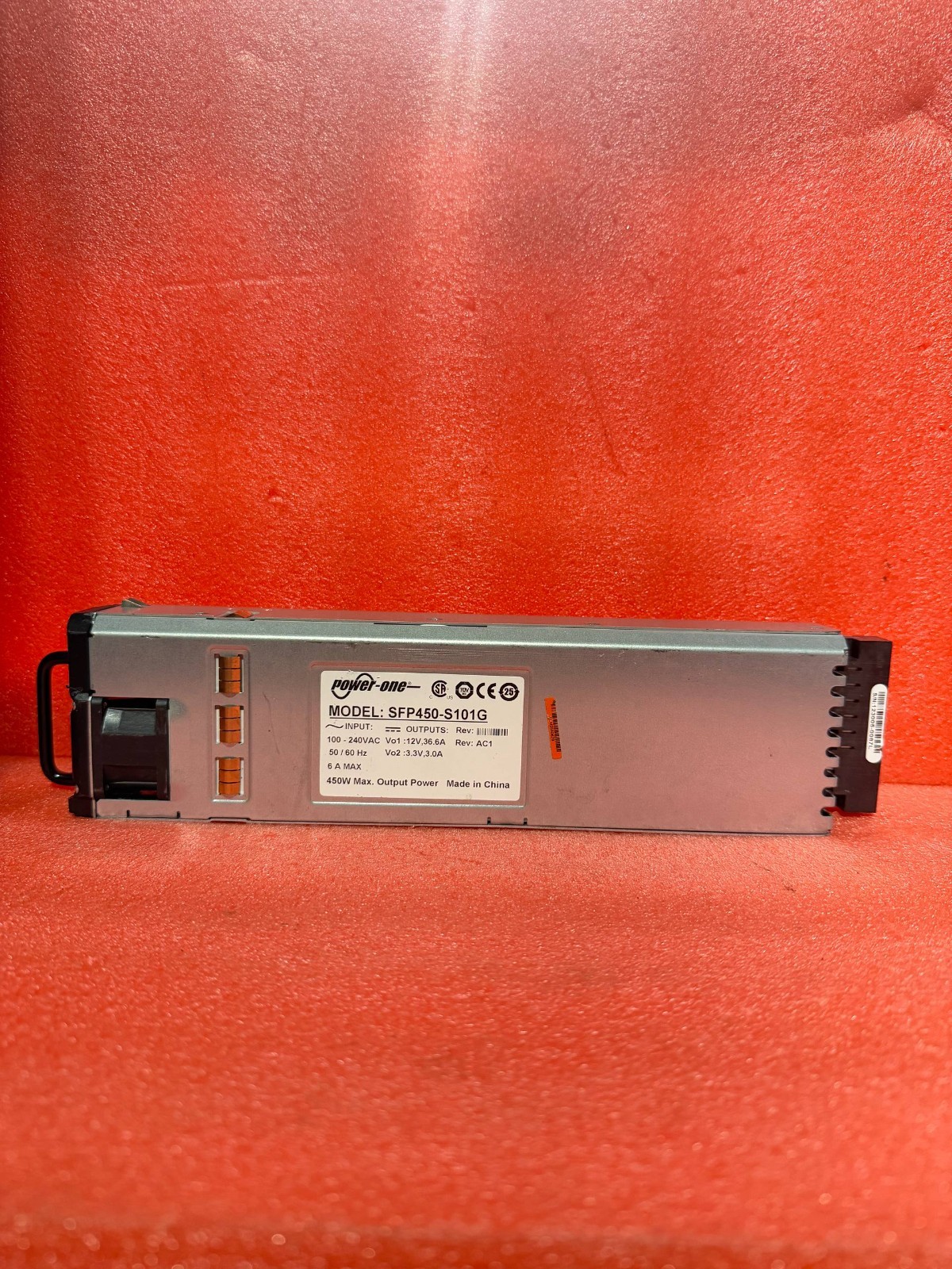 Power One SFP450-S101G 450W Power Supply for Motorola APEX 1000/1500
