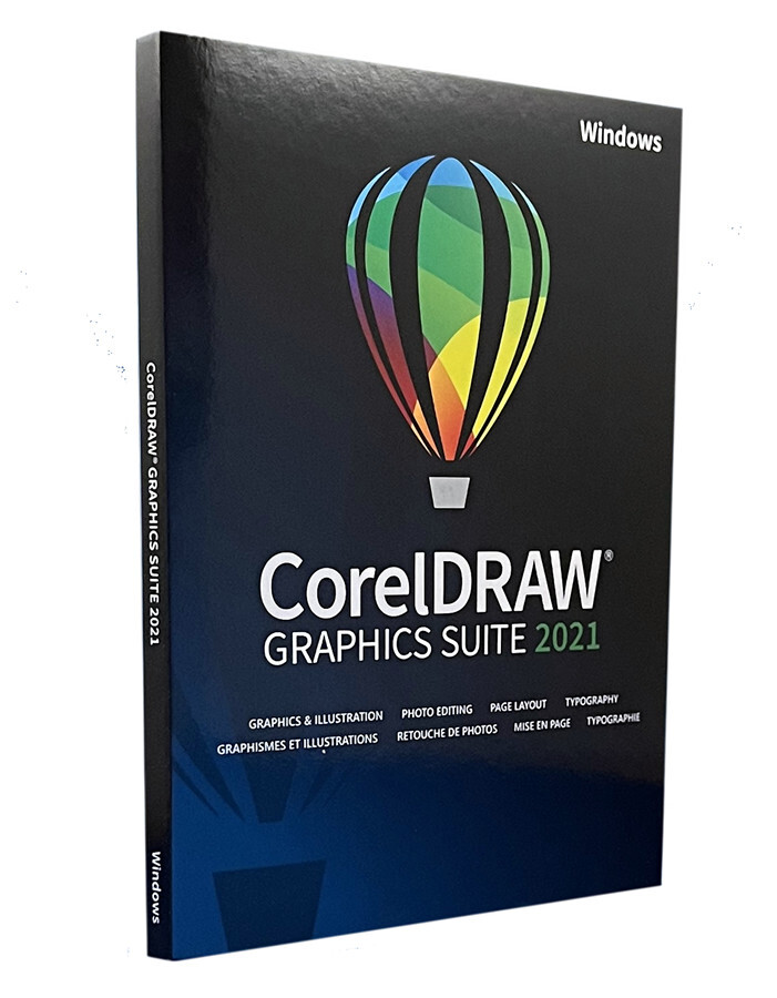 CorelDRAW Graphics Suite 2021 – Perpetual Commercial, Retail Box CDGS2021EFD