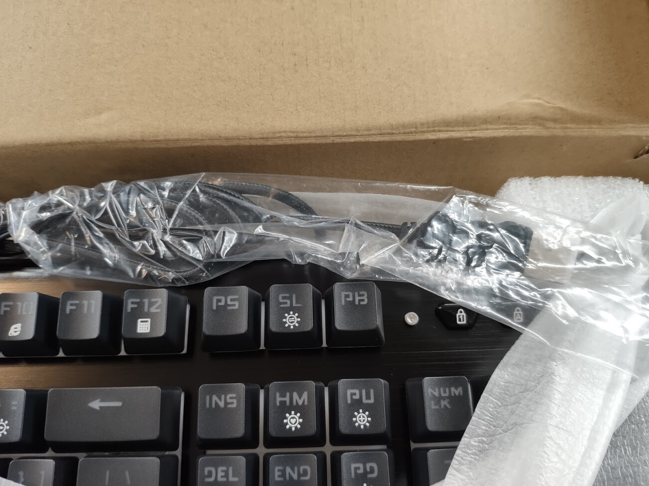 EnergyPal FireBold P360 Backlit Wired Gaming Keyboard with a Mechanical-Feel