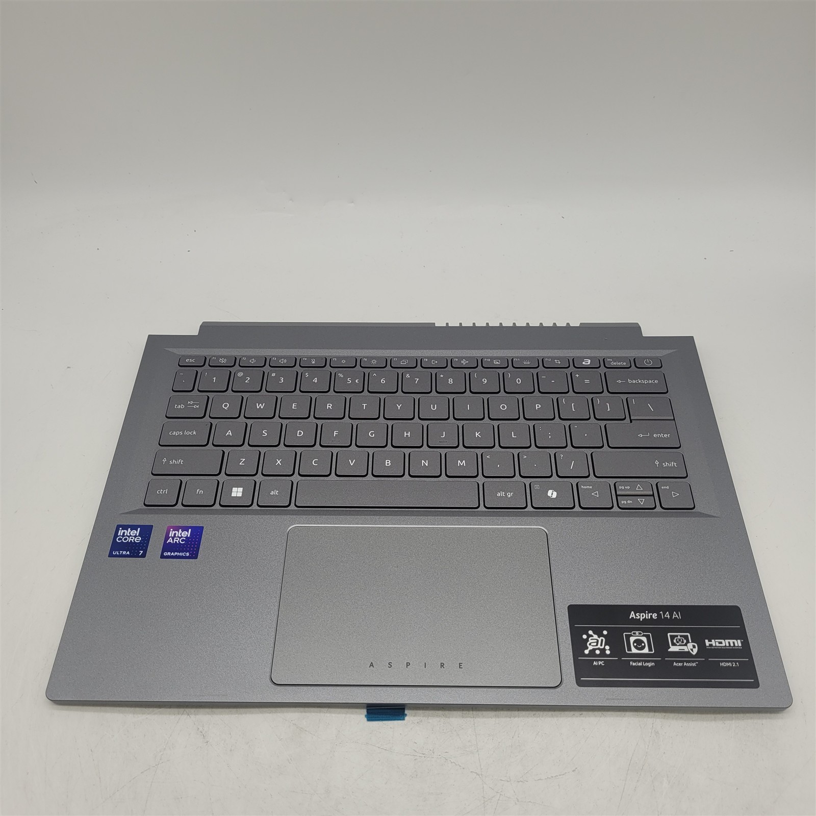 Keyboard and touchpad for Acer Aspire 14 AI Copilot+ PC