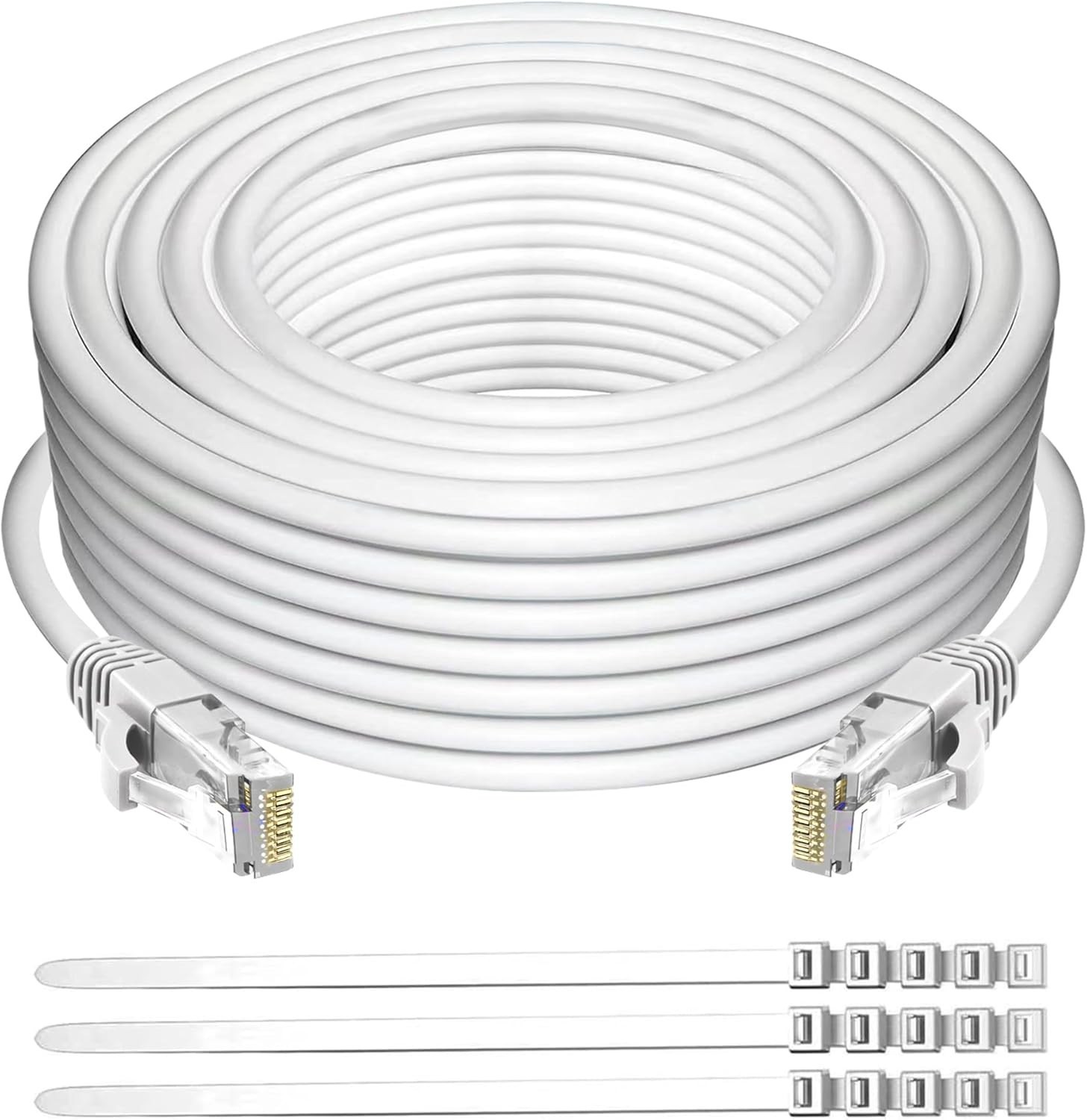 Cable De Internet 50 Pies 15 Metros RJ45 Ethernet Largo Multifuncional Cat 7