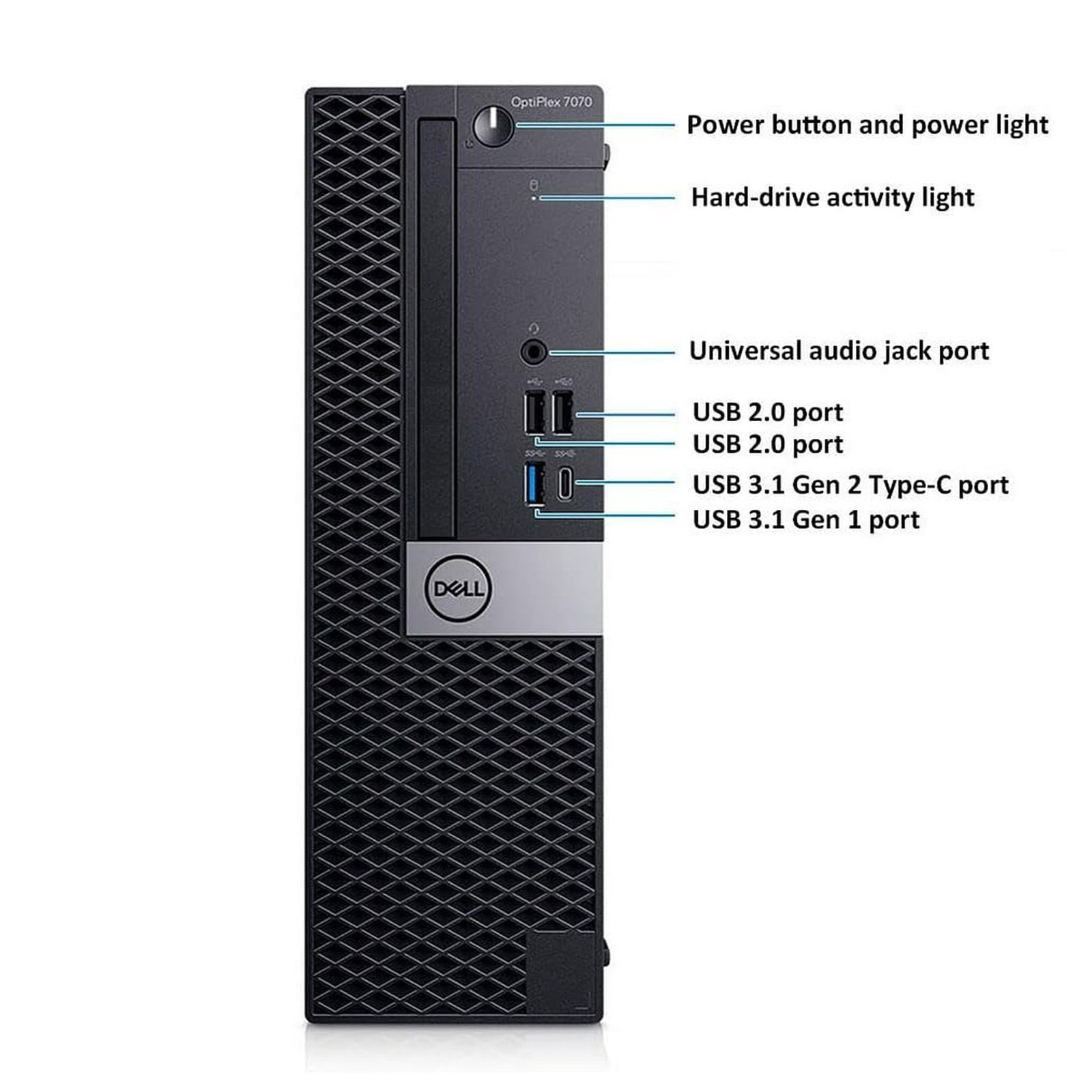 Dell OptiPlex 7070 SFF Intel 6-Core i7 32GB RAM 512GB NVMe SSD WiFi Windows 11