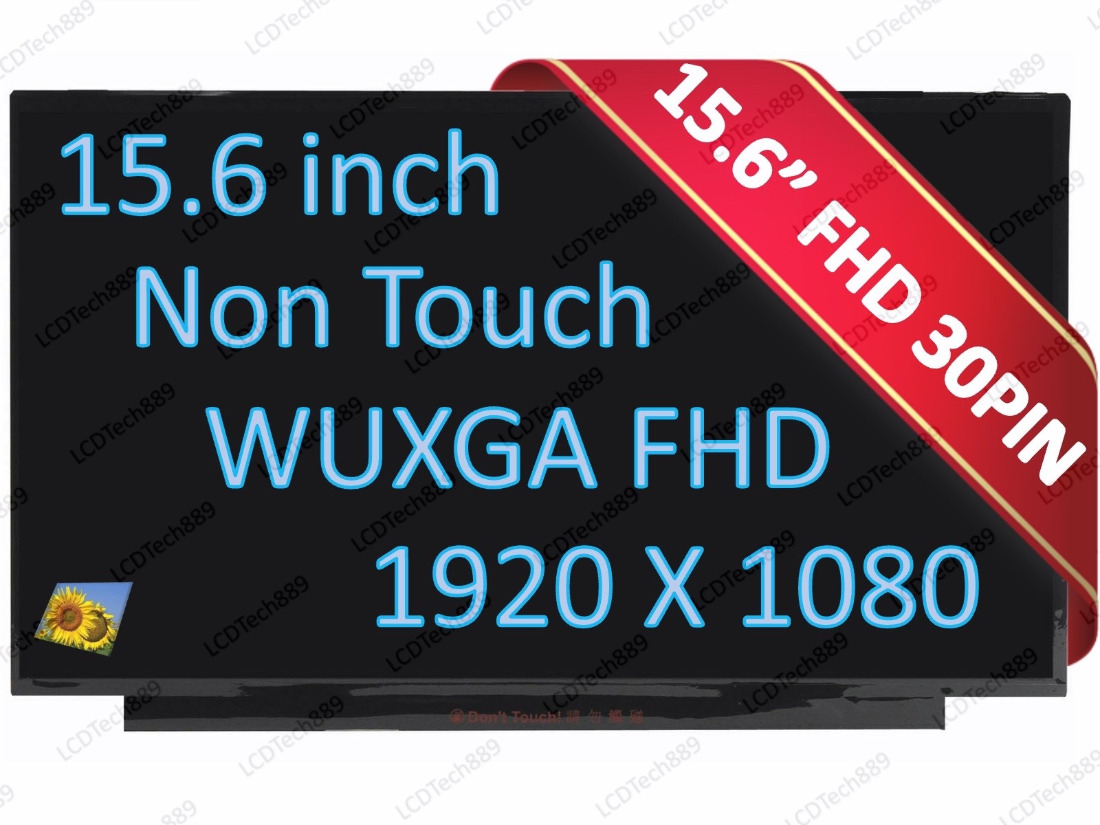 HKC MB156CS01-6 VER.1.0 FHD IPS LCD Screen 30 pin Matte LED Display