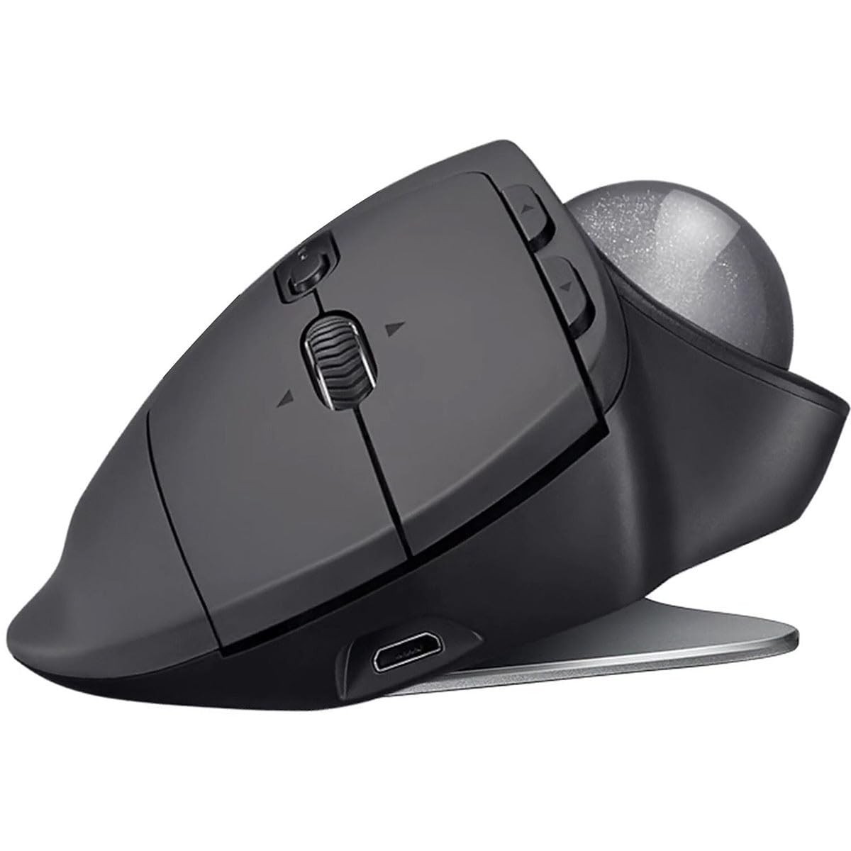 Logitech – MX ERGO S PLUS Wireless Ergonomic Trackball Mouse 910-007247