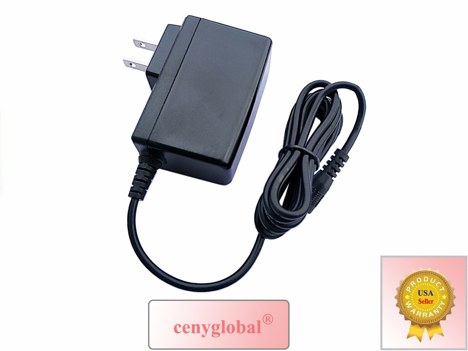 9V AC/DC Adapter For Sylvania Portable DVD Player SDVD1030/B SDVD7002 Power Cord