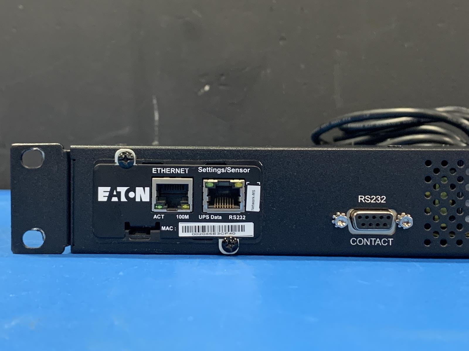 Eaton EATS115 120V 12A Single-Phase 10-Outlet PDU W/ Rack Ears 9001-5013-00P