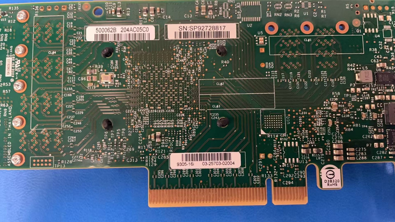 LSI 9305-16i 12Gbps SAS-3 PCIe x8 HBA 16-Ports Raid Controller