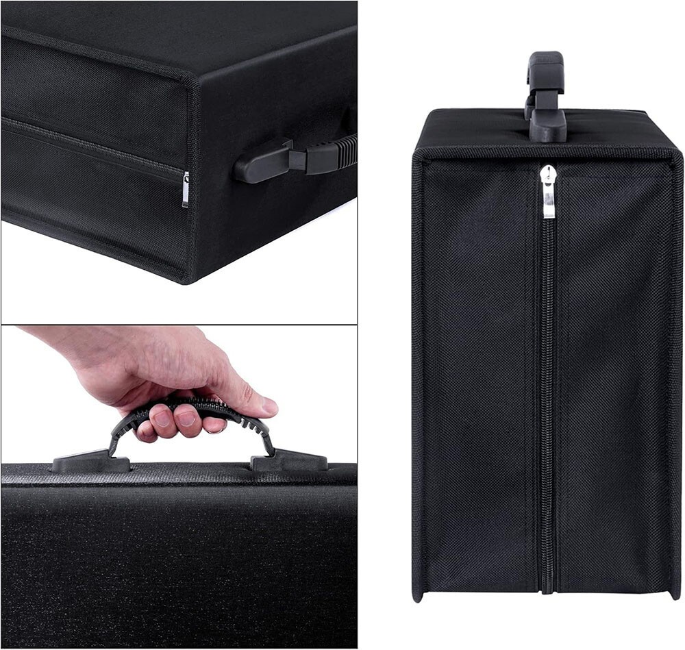 400/520 Disc CD Storage Binder Case w/ Handle Large Capacity Portable Organizer