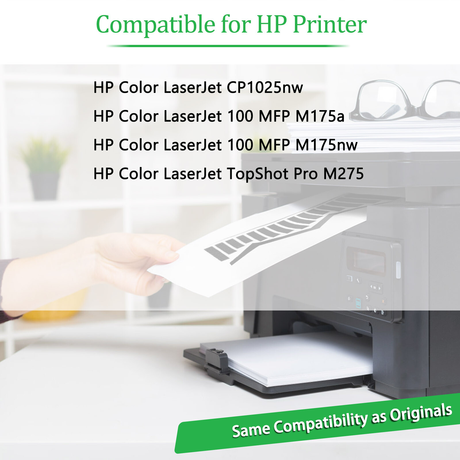 1 Pack CE314A Imaging Drum unit Compatible with Color LaserJet TopShot Pro M275