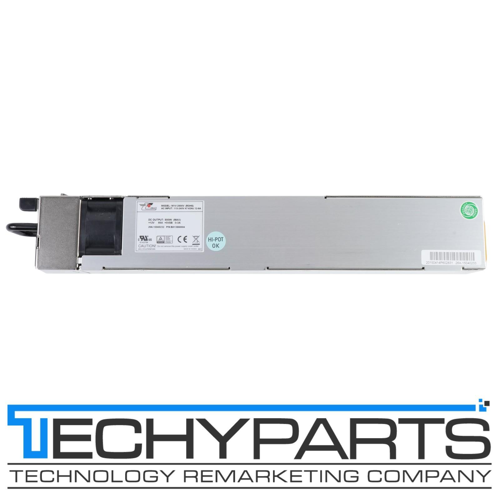 Zippy EMACS M1V-2800V 800W 1U Redundant Module Slim Type Server Power Supply