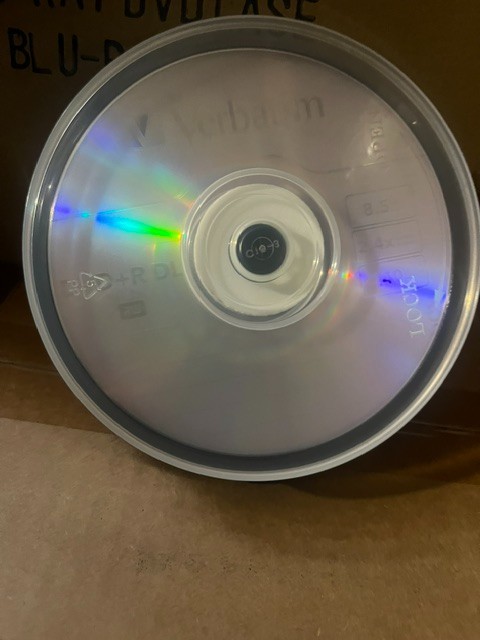 20 PCS VERBATIM DVD+R DUAL LAYER DL, VERBATIM LOGO, 2.4X, 9.6GB, 95166 FREE SHIP