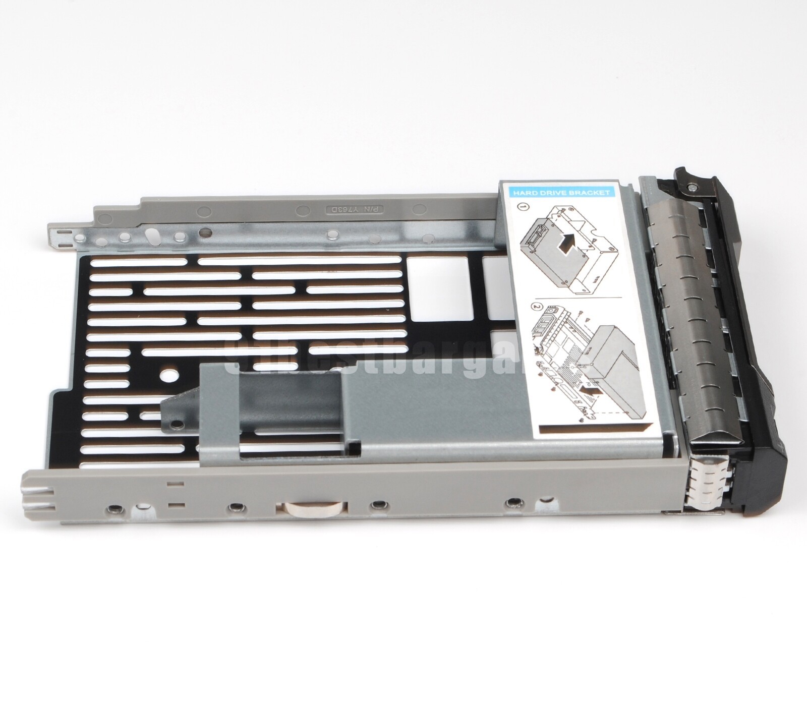10PCS For DELL Hybrid 3.5″ Tray Caddy KG1CH+3.5″ to 2.5″ Caddy Adapter 9W8C4