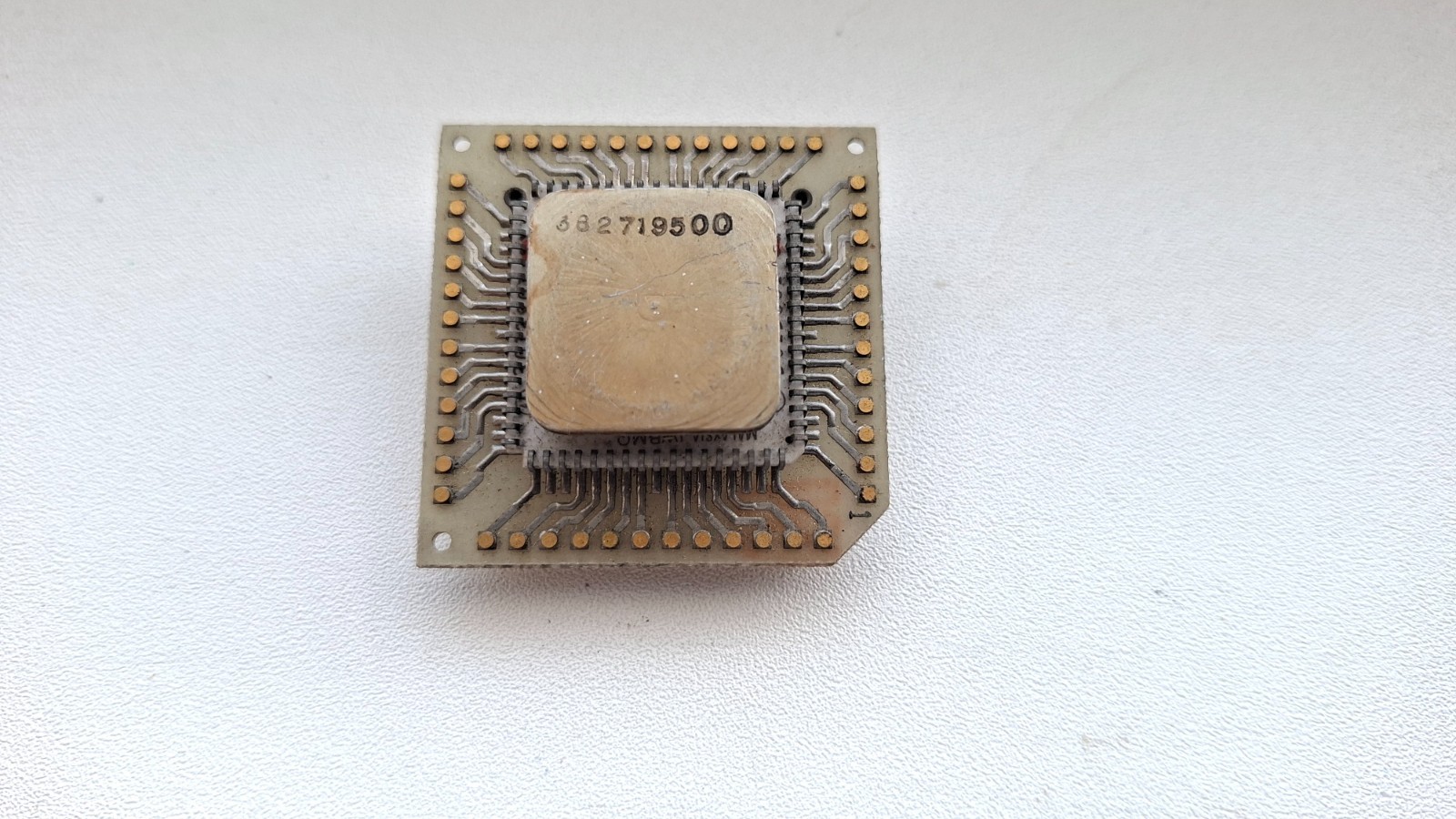 UNIVAC CPU 682719500 very rare UNIVAC unknown vintage CPU GOLD