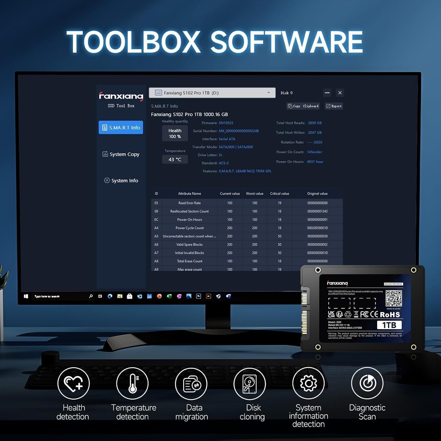 S101 128GB SATA III SSD | Blazing Speed, Durability & Compatibility