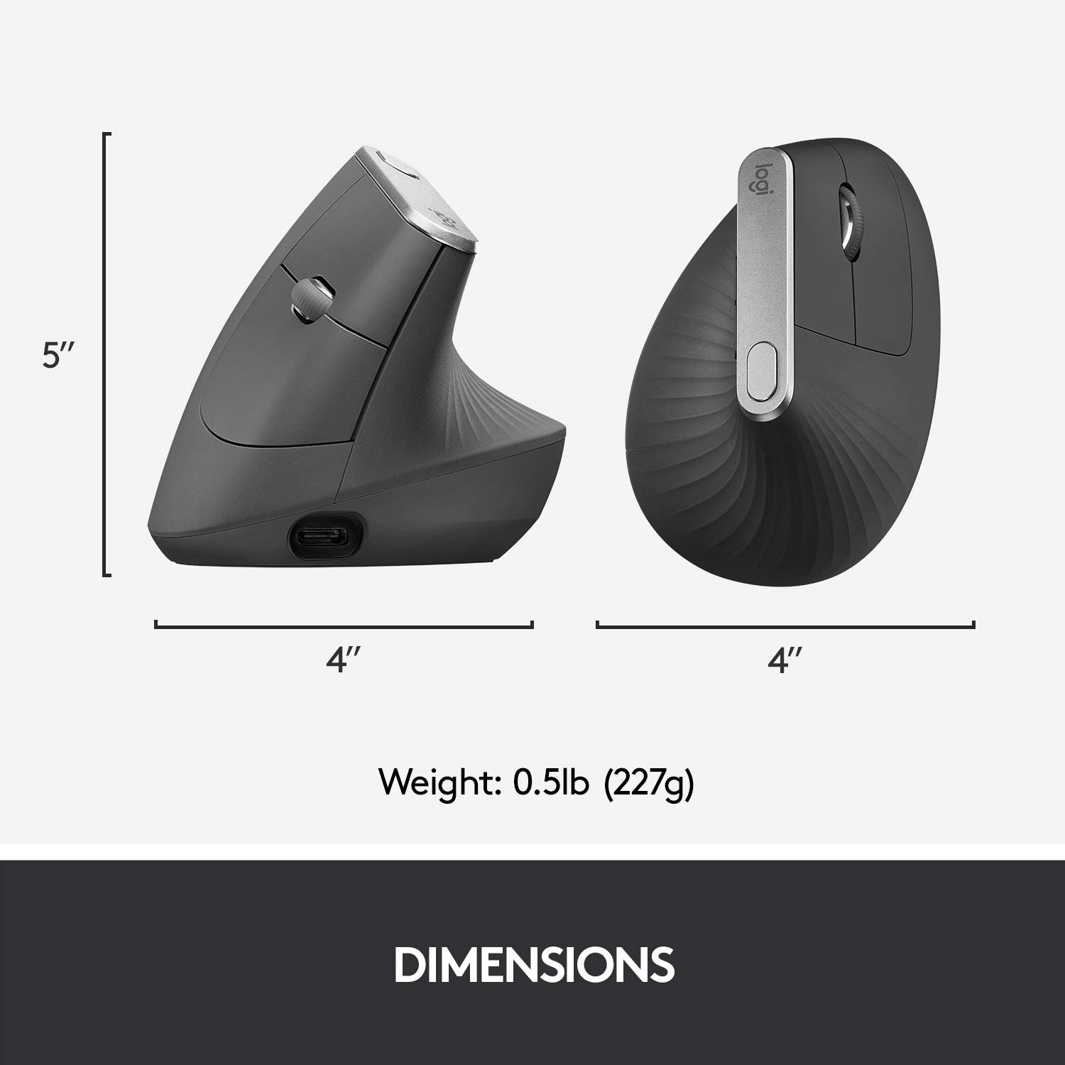 Logitech MX Vertical Wireless Mouse â Ergonomic Design