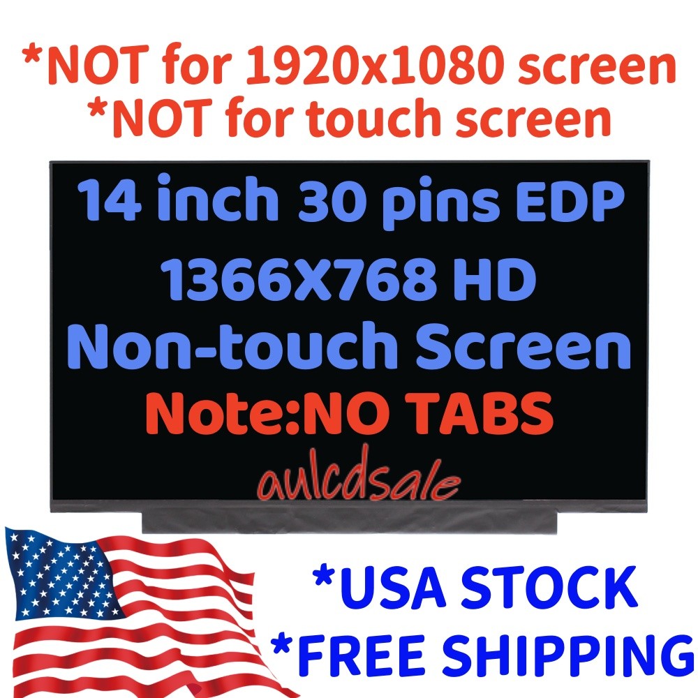 14inch For HP CHROMEBOOK 14A-NF0131WM 30 Pins Screen Replacement LCD LED Display