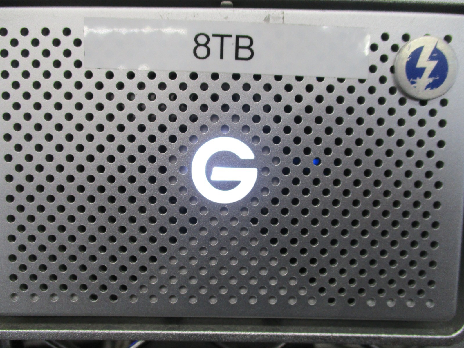G-Technology 8TB G-RAID 2-Bay Thunderbolt 3 RAID Array Drive PN (0G05748) T8 E11