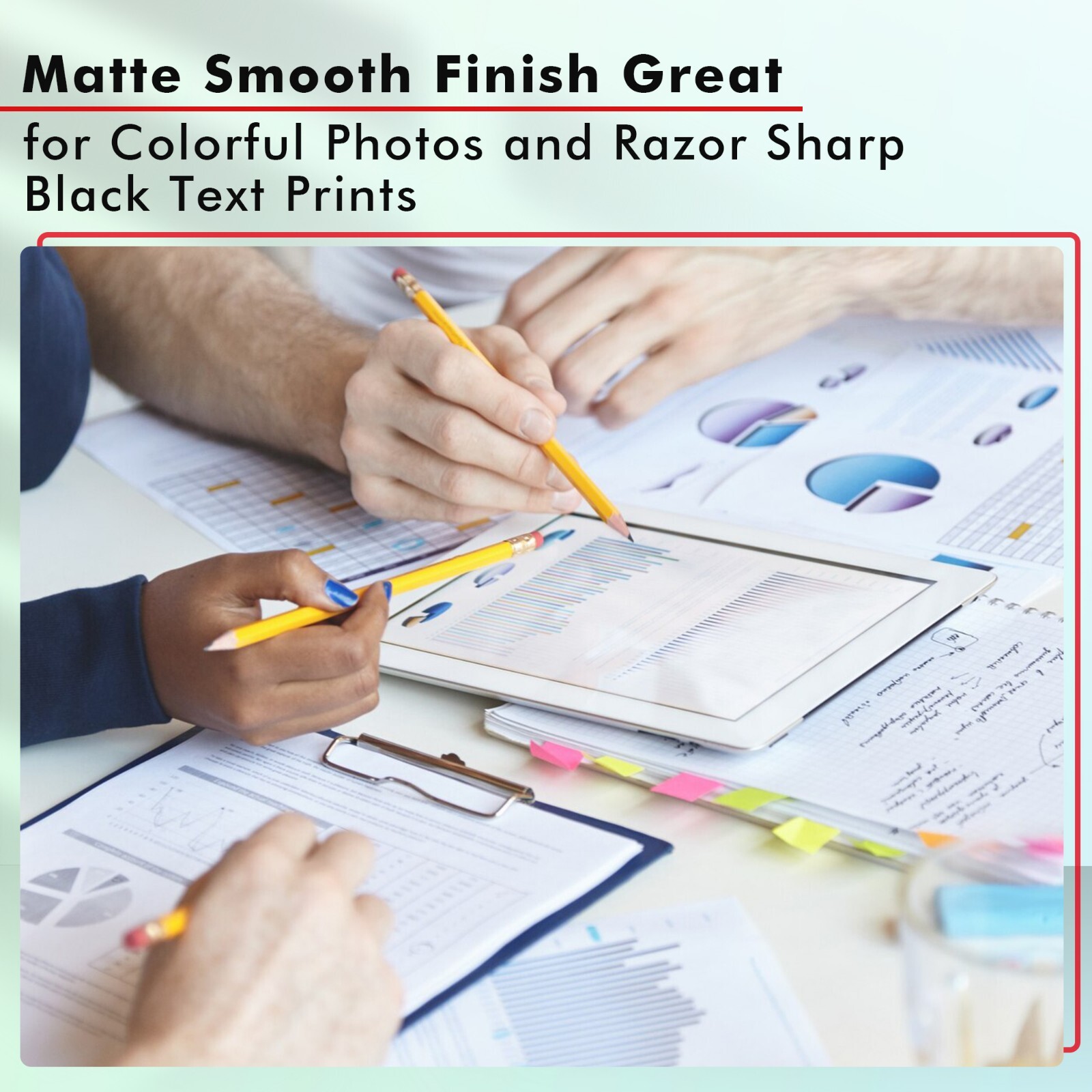 Koala Matte Photo Printer Paper 8.5×11 34lb Presentation 100 Sheets Inkjet Laser