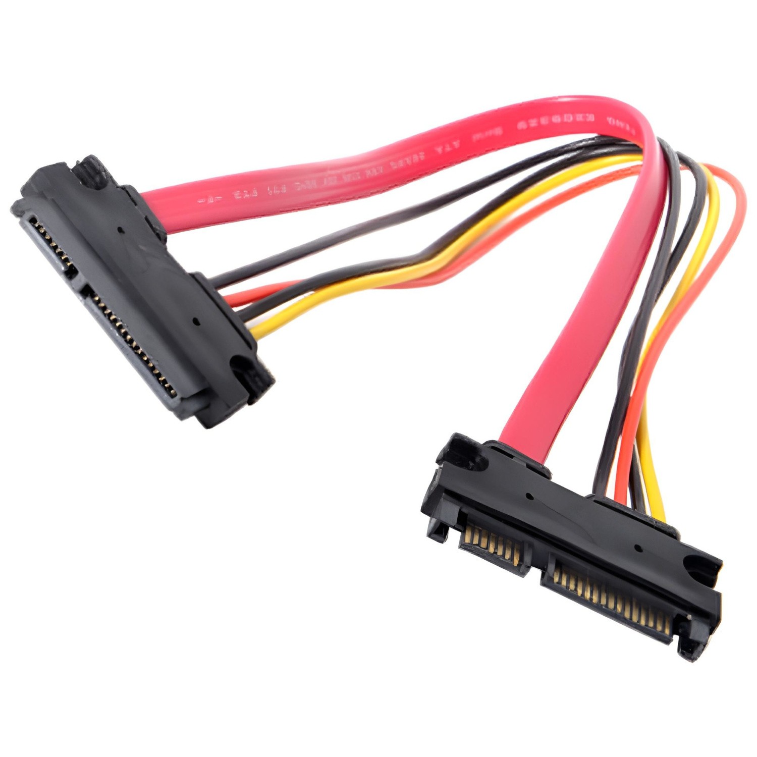 15+7 Pin SATA HDD Extension Cable Data & Power Male to Female