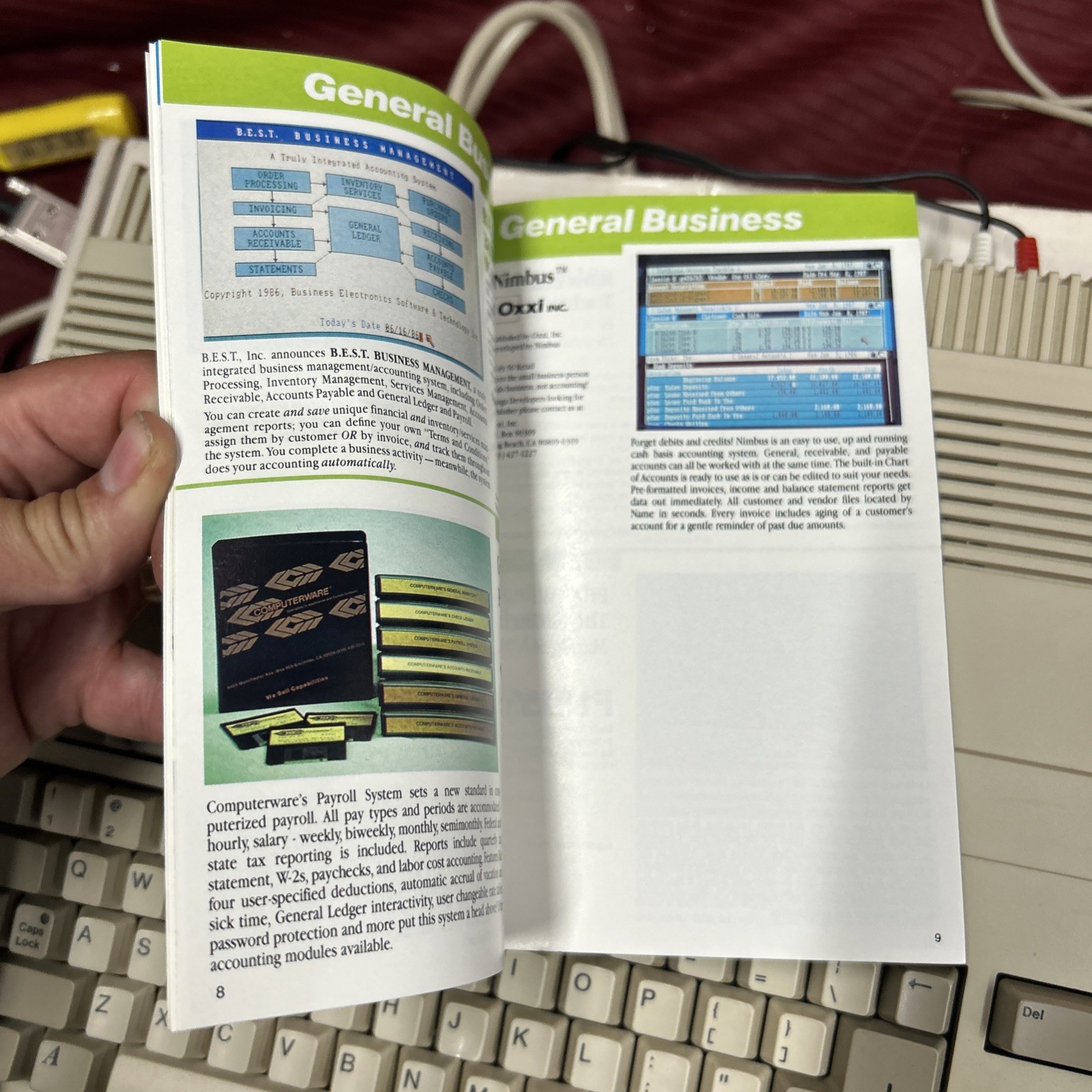 Commodore Amiga Buyer’s Guide To Software and Accessories Vol 4, Vtg Computers