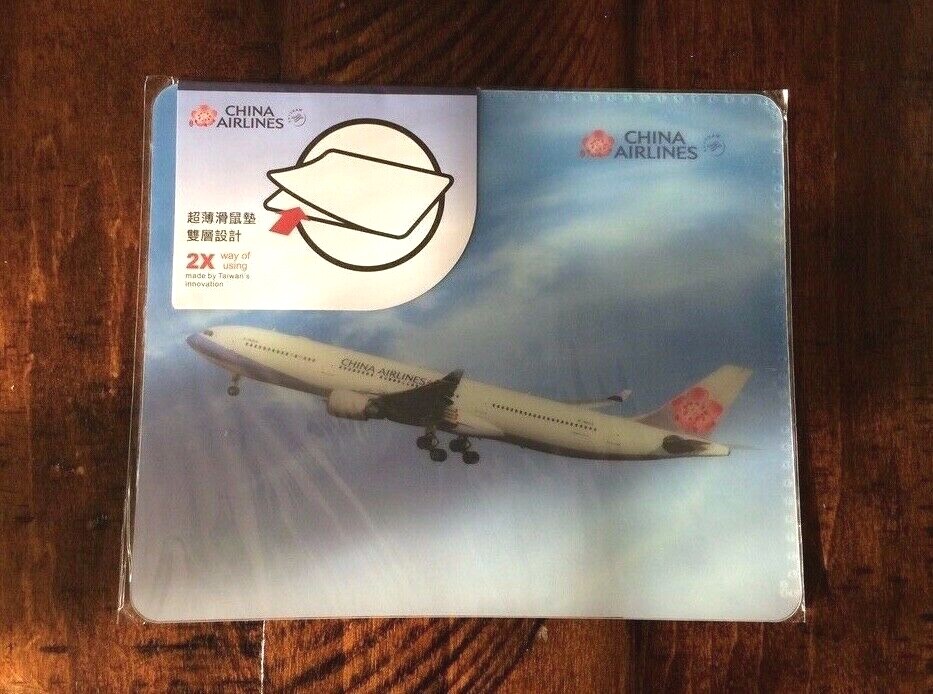 China Airlines Mouse Pad thin New last one