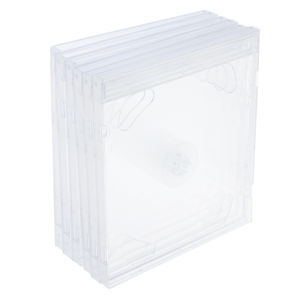 6 Pcs Dvd Organizer Case Disc CD Holder Automotive Storage Cases