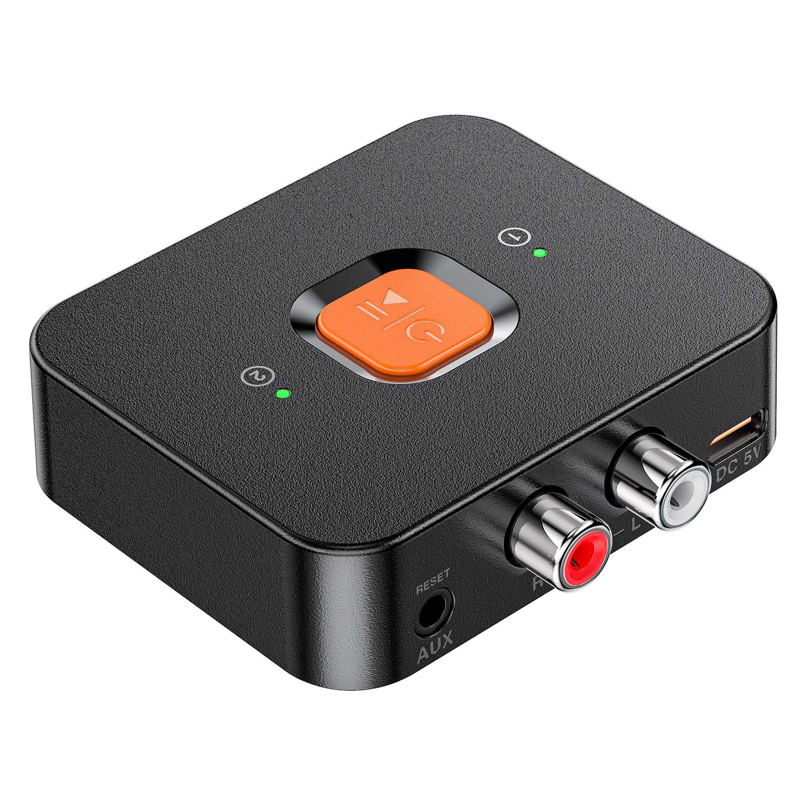 Bluetooth 6.0 Receiver Adapter Wireless Audio 3.5mm Aux RCA for Car Home Stereo