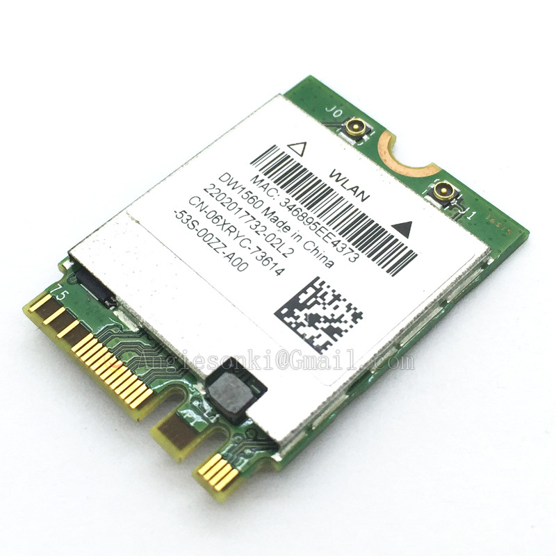 Broadcom BCM94352Z DW1560 6XRYC 802.11 AC 867 Mbps Bluetooth 4.0 WIFI WLAN Card