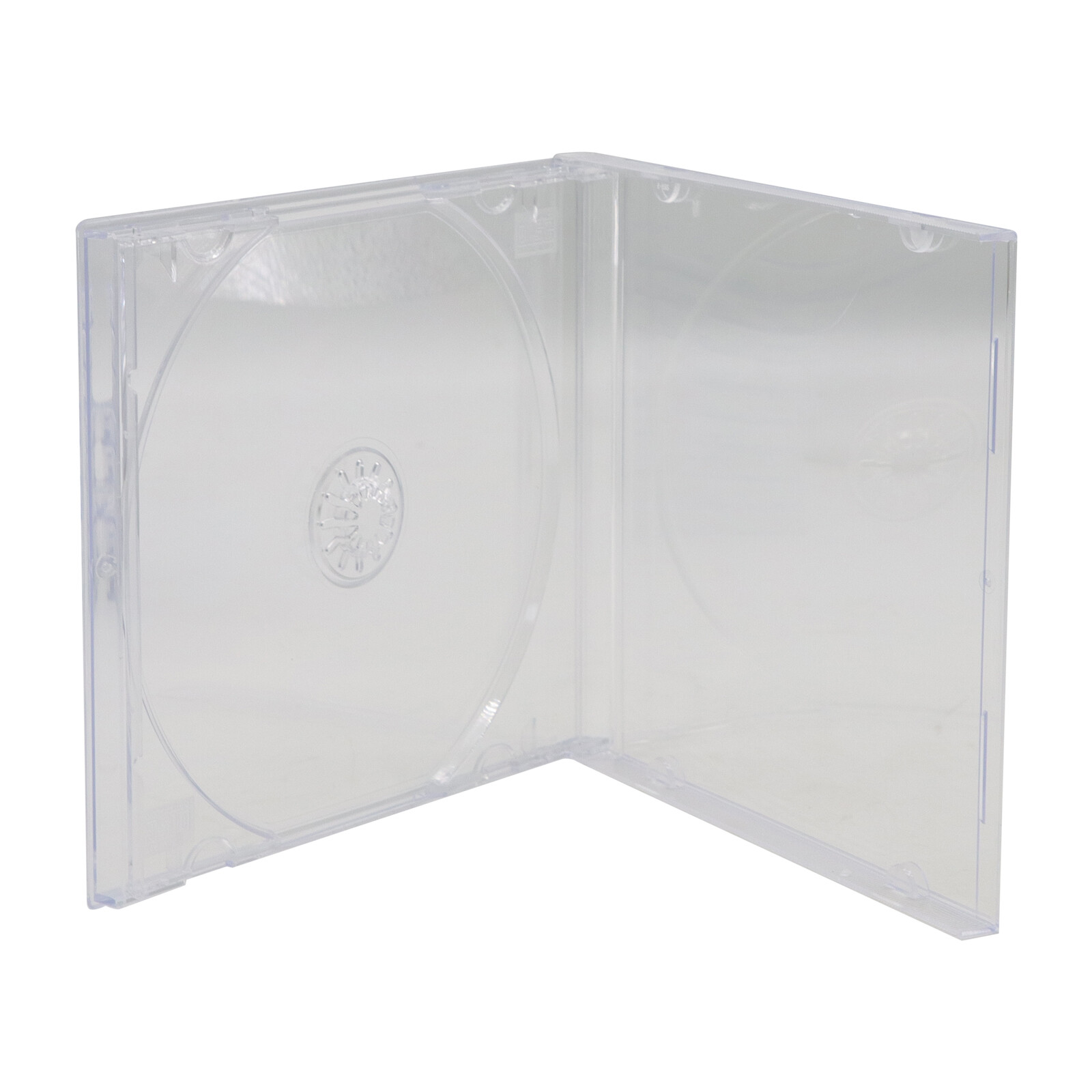 20PC Standard CD Jewel Case Lots Single CD with Tray 10.4mm Clear Protectors