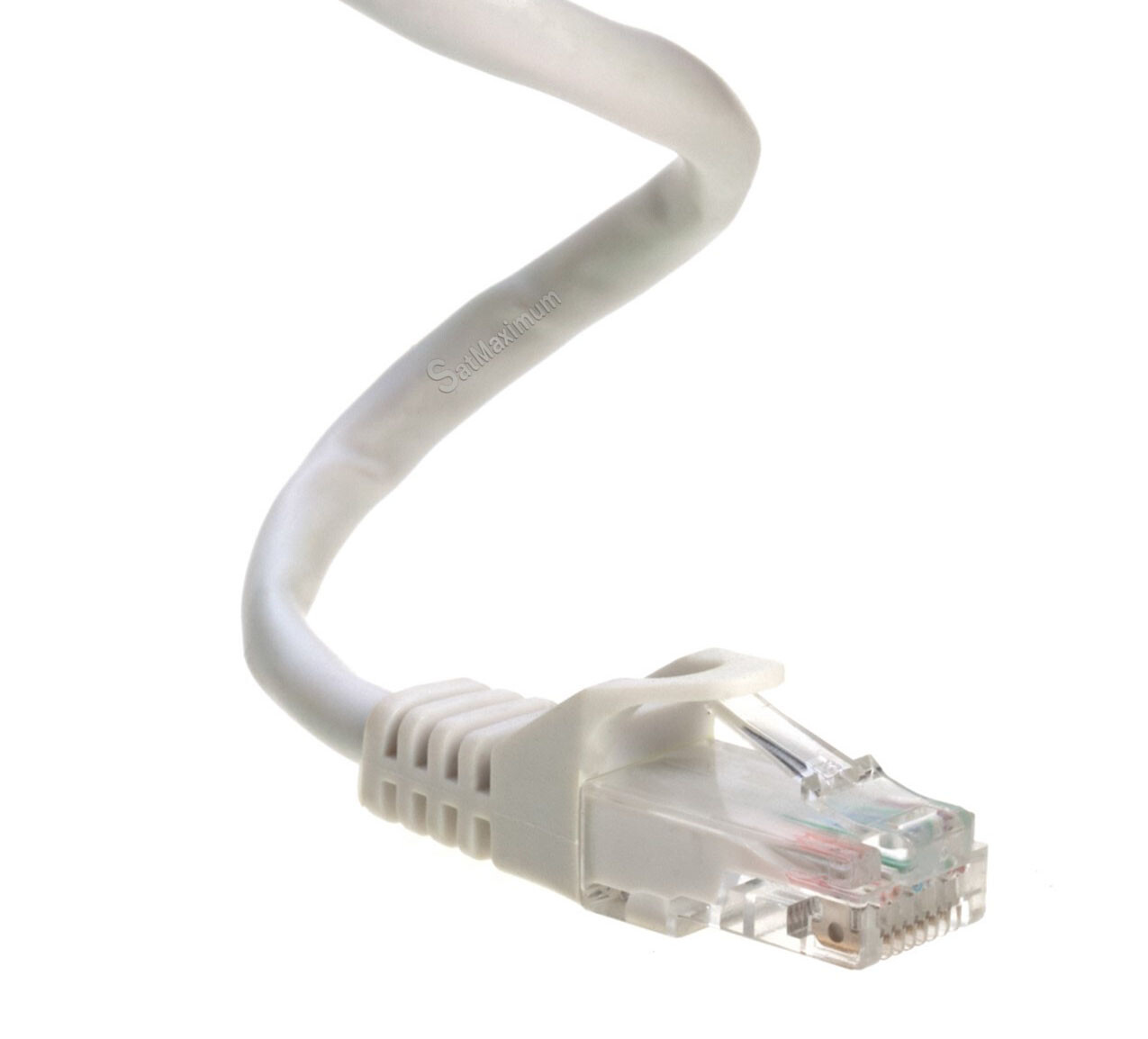 CAT5 Ethernet Patch Cable LAN Network Internet RJ45 Cord Gray 25FT- 200FT LOT