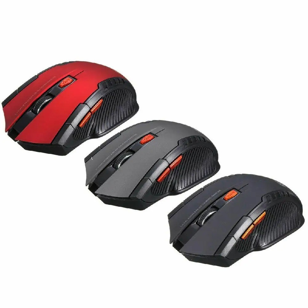 2.4GHz Wireless Optical Mouse &USB Receiver Adjustable DPI for PC Laptop Desktop