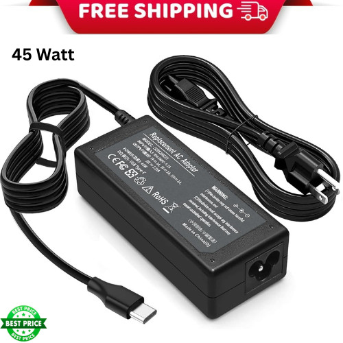 45 Watt USB C Chromebook Charger