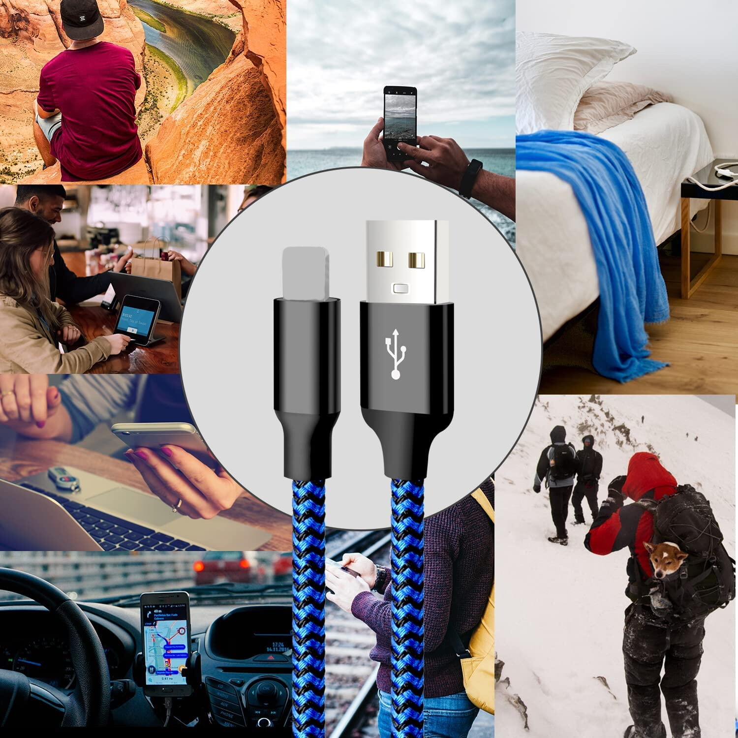 Fast Charger USB Cable 6FT For iPhone 6 7 8 Plus Xs Max 11 12 13 14 Pro Max Lot