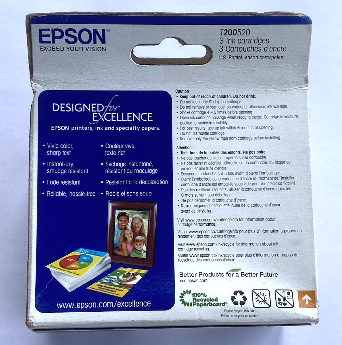Epson 200 Tri-Color Multi-Pack Exp 01/27