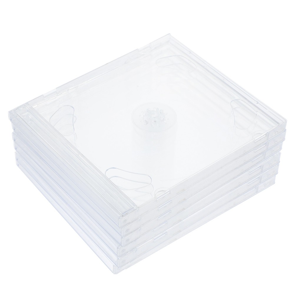 6 Pcs Dvd Organizer Case Disc CD Holder Automotive Storage Cases