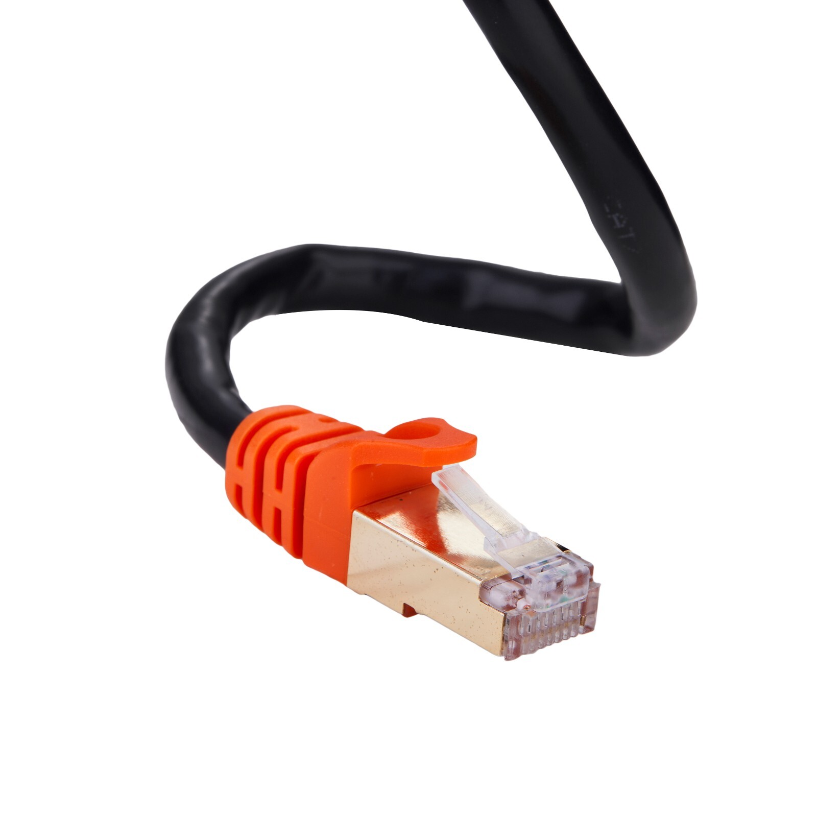 Cat7 Shielded Outdoor Network Ethernet Patch Cable 6/10/20/25/30/50/75/100ft Lot