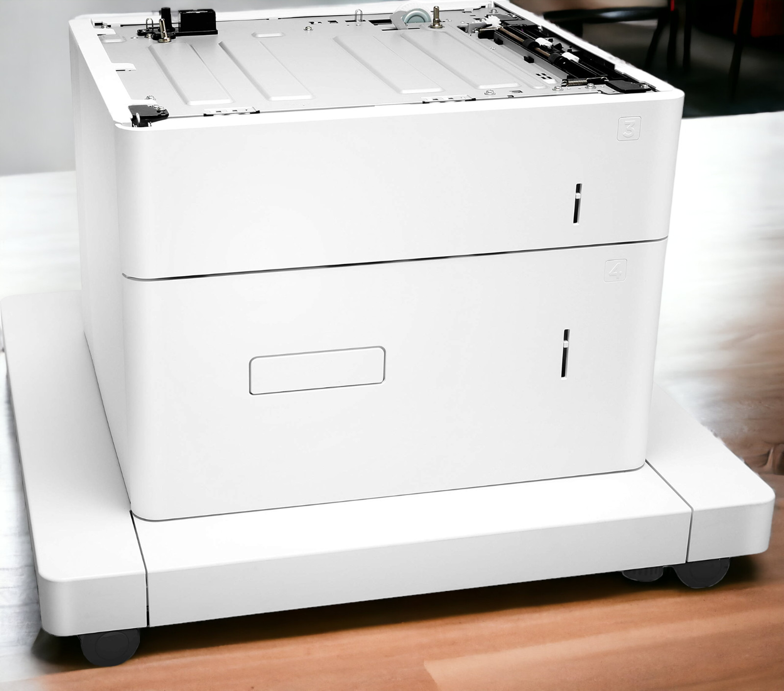 HP J8J92A 2550-Sheet HCI Feeder with Stand – White