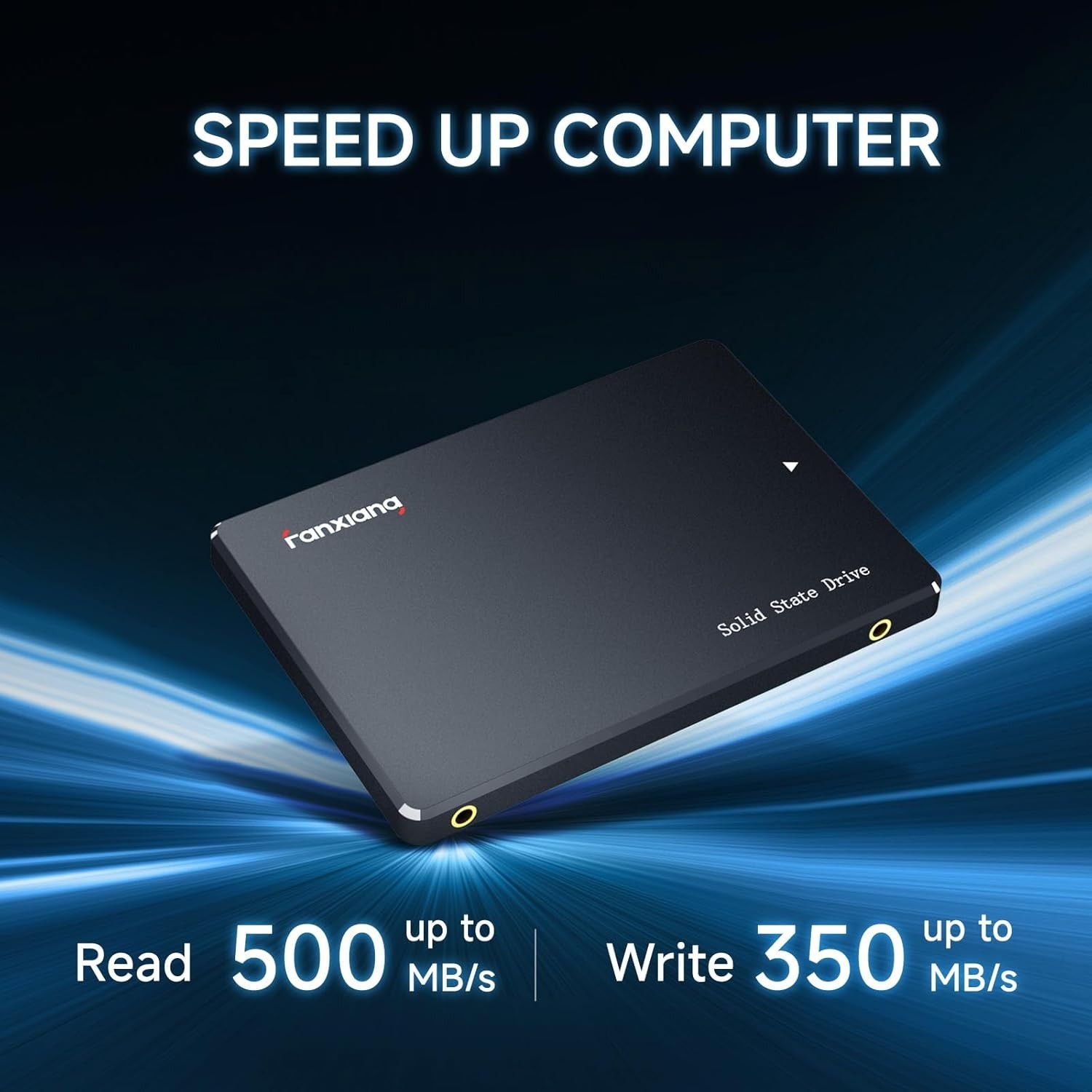 S101 128GB SATA III SSD – Blazing 500MB/s Read Speeds for Laptops & PCs