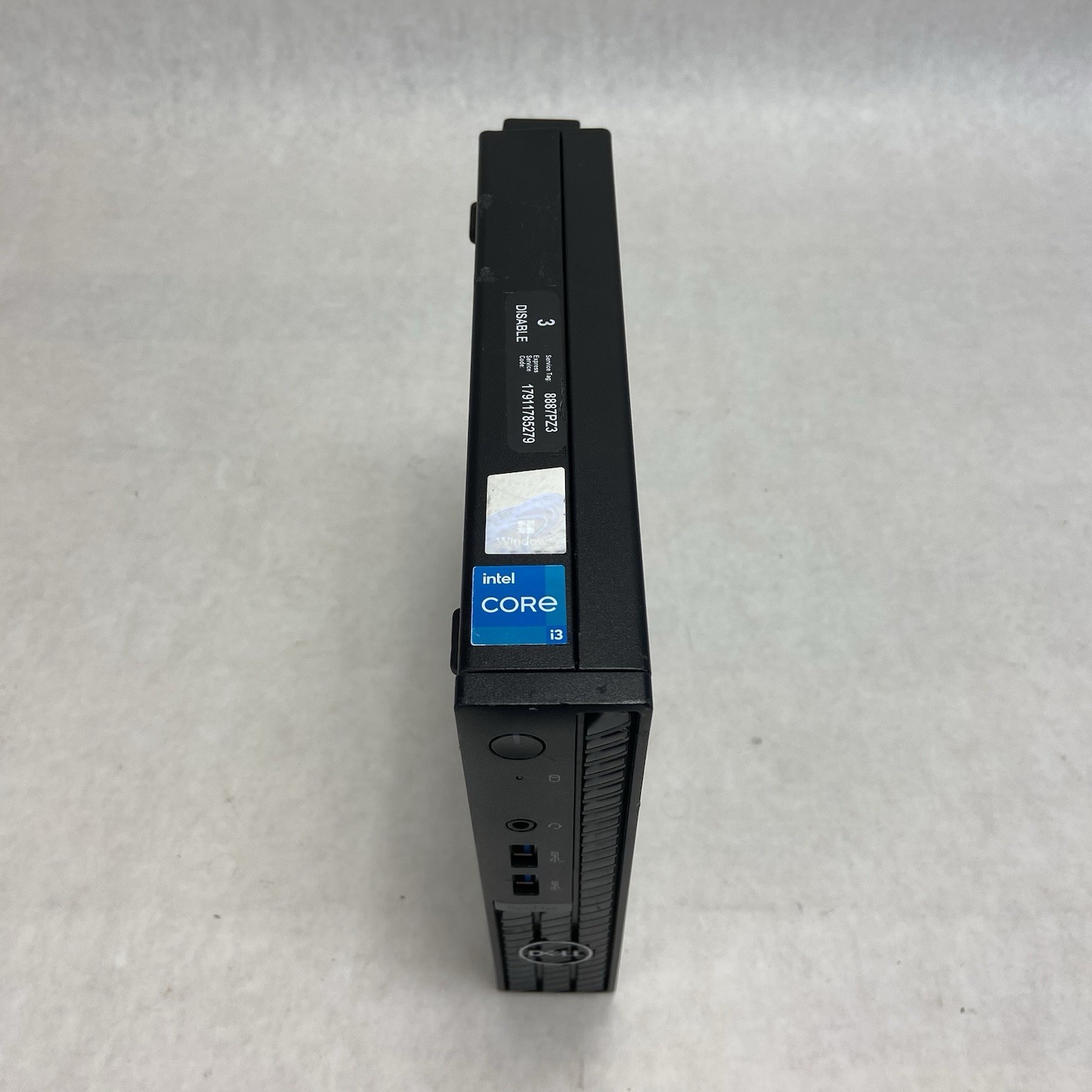 Dell Optiplex 7010 Micro Intel Core i3-13100T 4.2GHz 8GB RAM w/AC No HDDOS