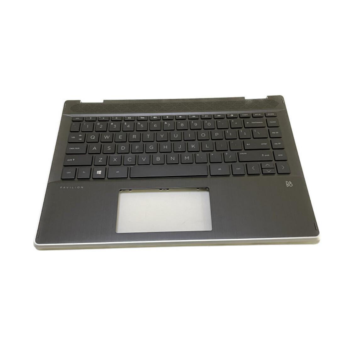 New For HP Pavilion x360 14-DH 14T-DH Palmrest Keyboard Backlit L53795-001 Black