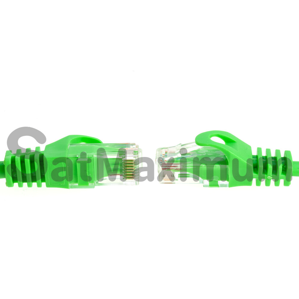 CAT6e / CAT6 Network Patch Cable RJ-45 Ethernet LAN Cable Green 3FT – 20FT LOT