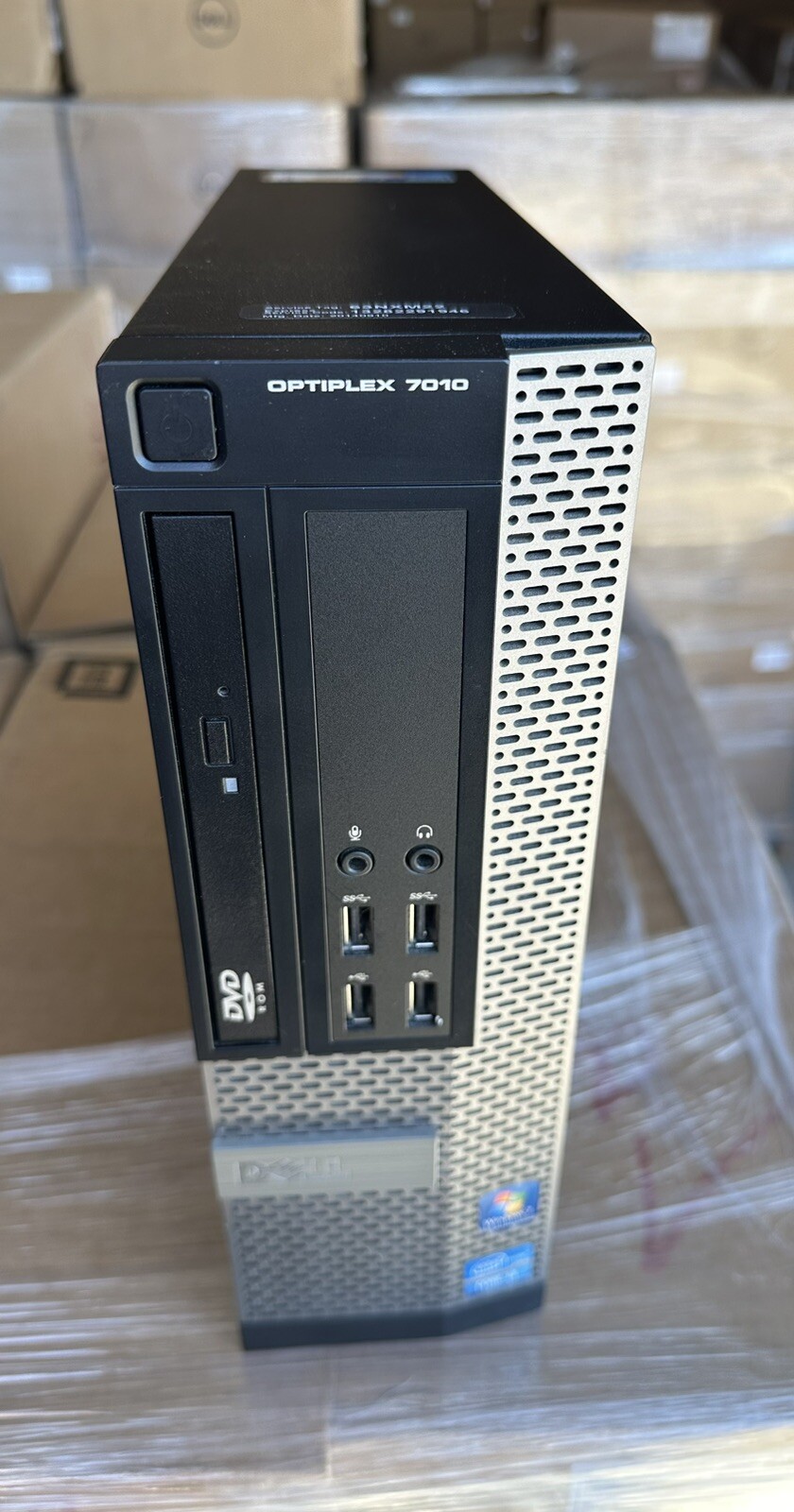 Dell Optiplex 7010 SFF 3.4 GHz i3-3240 4GB RAM NO HDD Windows 7 Pro COA
