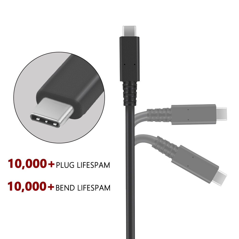 Genuine Lenovo USB-C Cable 1m 4X90U90619 60W for ThinkPad Universal USB-C Dock