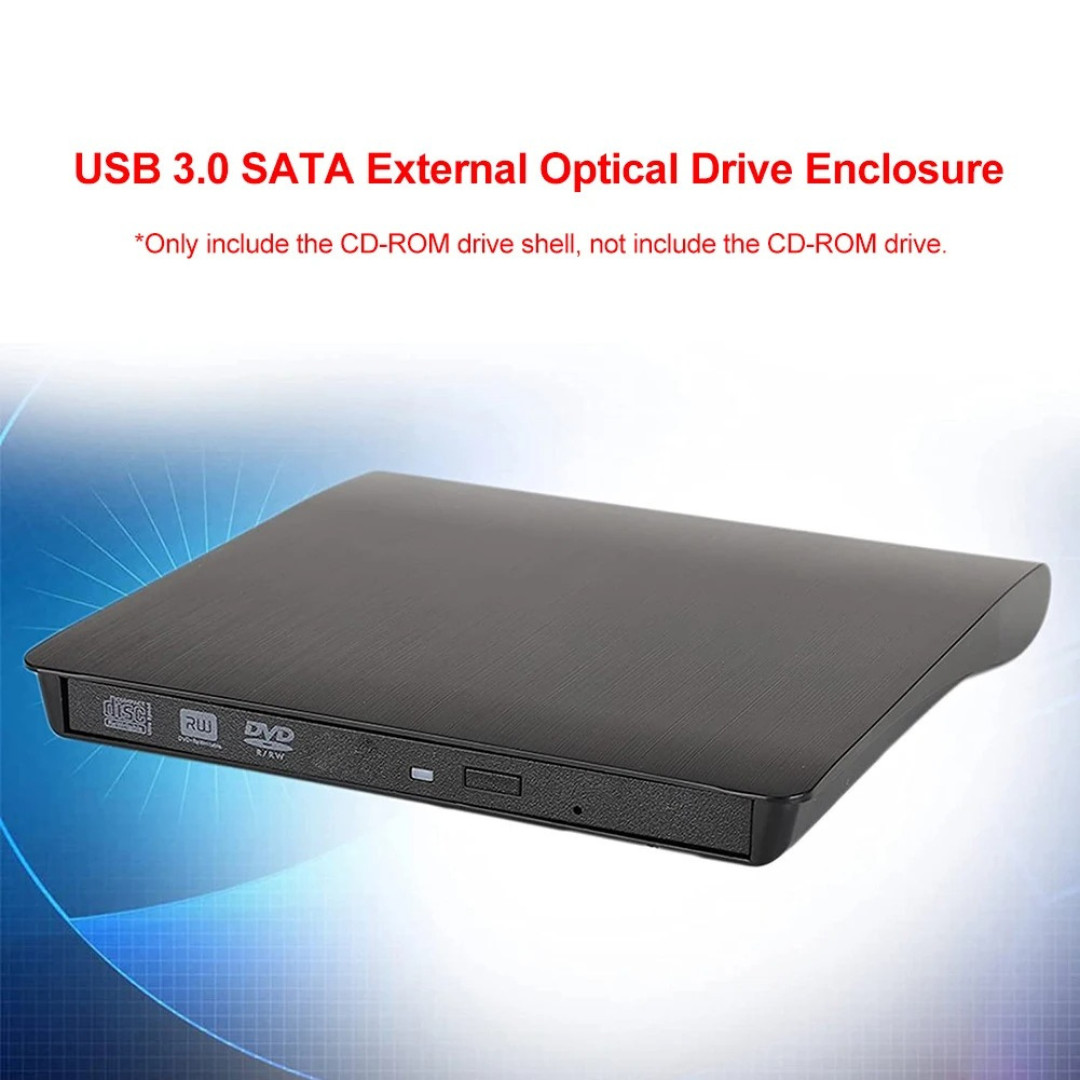 Slim External CD DVD Drive USB 3.0 Disc Player Burner Writer For Laptop PC Mac