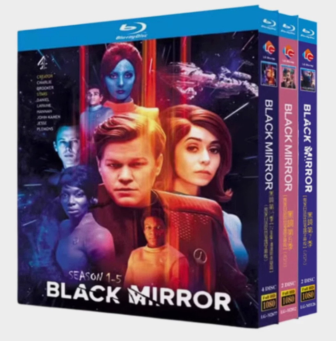 Black Mirror Season 1-7 (2025) 8-D Blu-New Correlation
