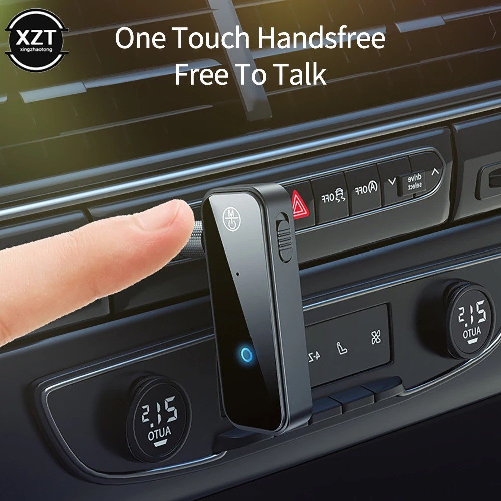USB Wireless Bluetooth 5.0 Transmitter Receiver 2in1 Audio Adapter 3.5mm Aux Car