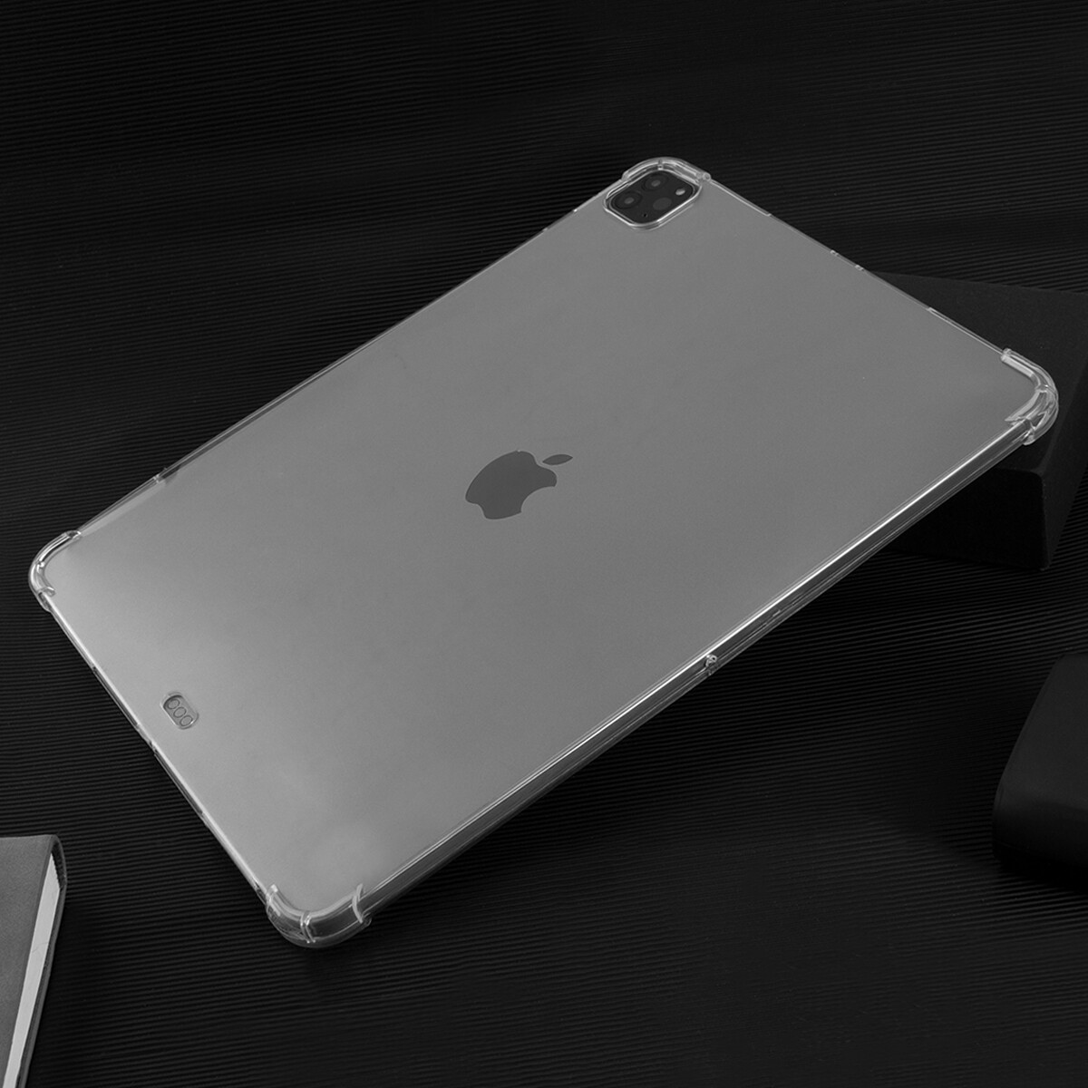 For iPad Pro 12.9 in 6th/5th/4th Generation Case Clear TPU Shockproof Slim Cover